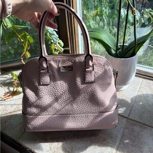Kate Spade Blush Textured Satchel